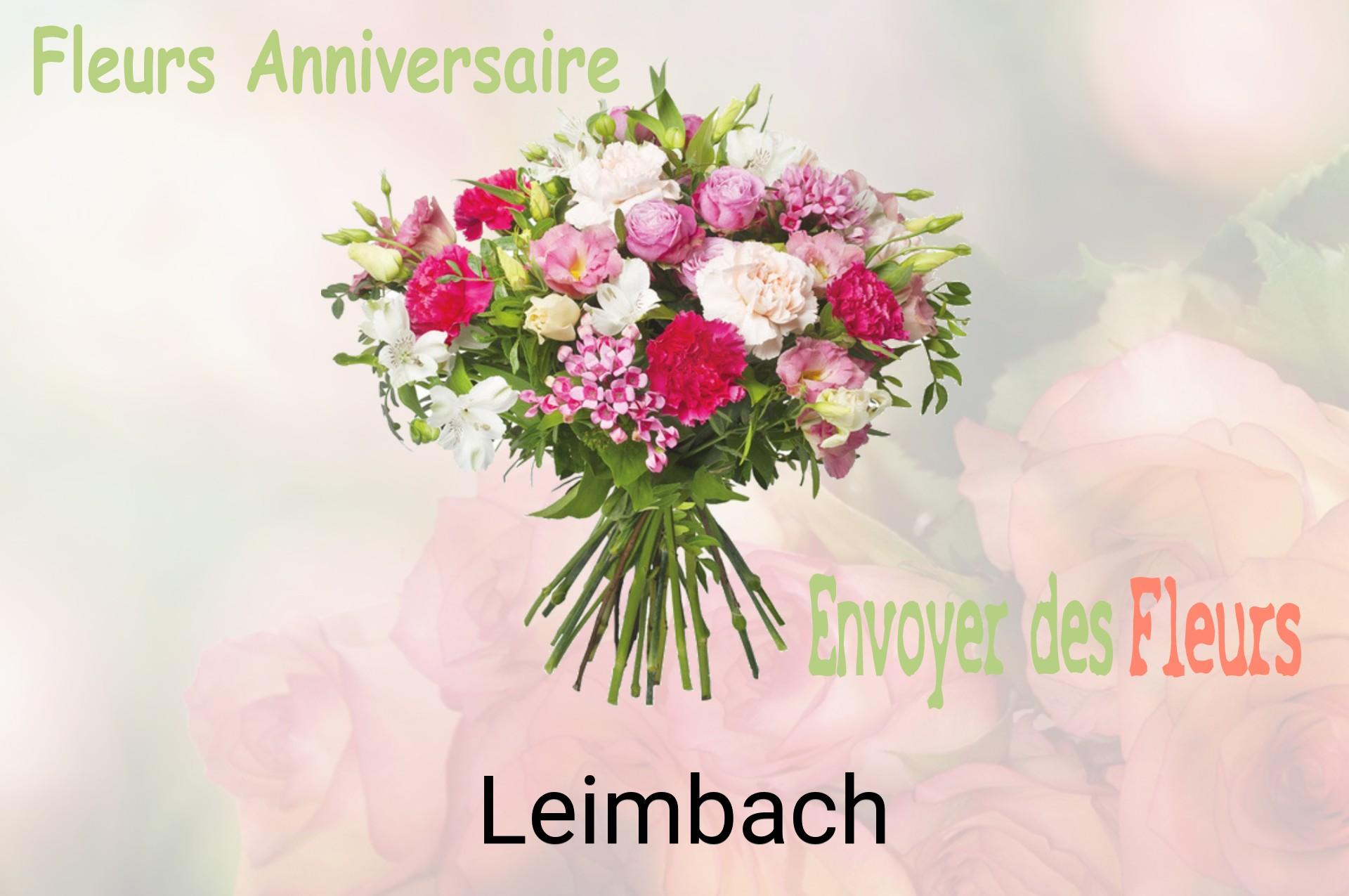 Bouquet de fleurs d’anniversaire livré à Leimbach