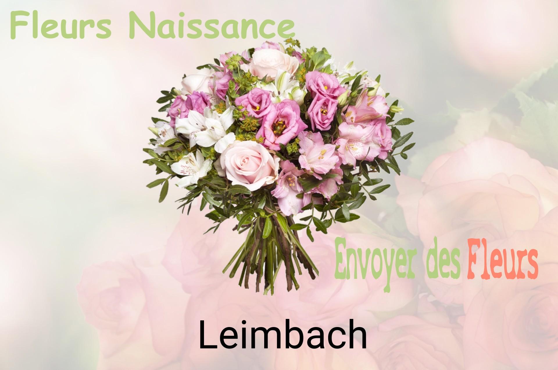 Bouquet de fleurs de naissance livré à Leimbach
